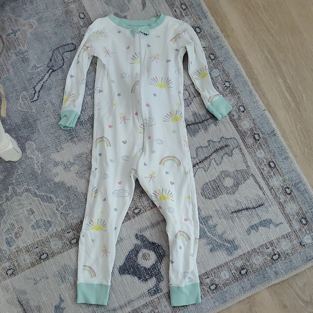 The Beaufort Bonnet Company Girls Noelle's Night Night Pima Cotton Pajamas Sz4T